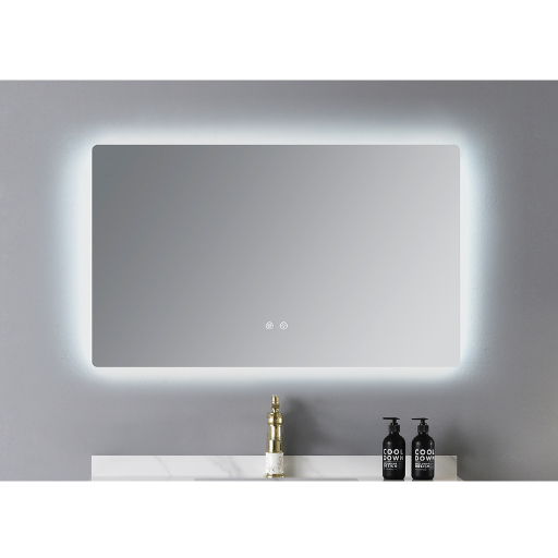 LED Mirror with mullite color lights comes with anti fog